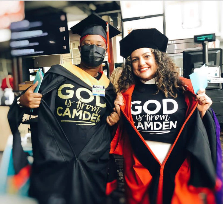 God is from Camden Tee